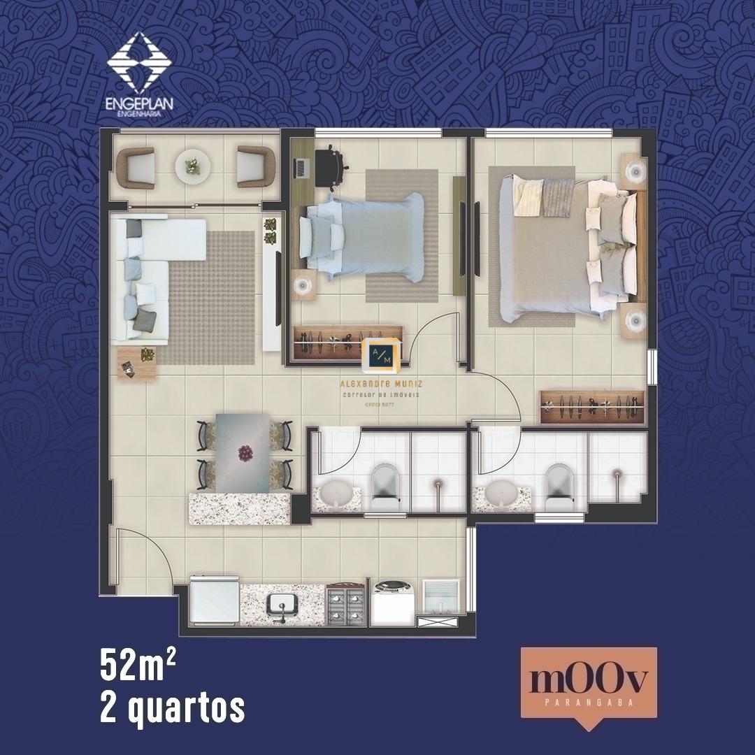 Apartamento à venda com 2 quartos, 52m² - Foto 14