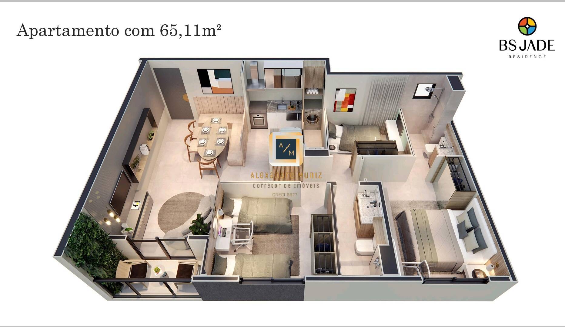 Apartamento à venda com 2 quartos, 51m² - Foto 13