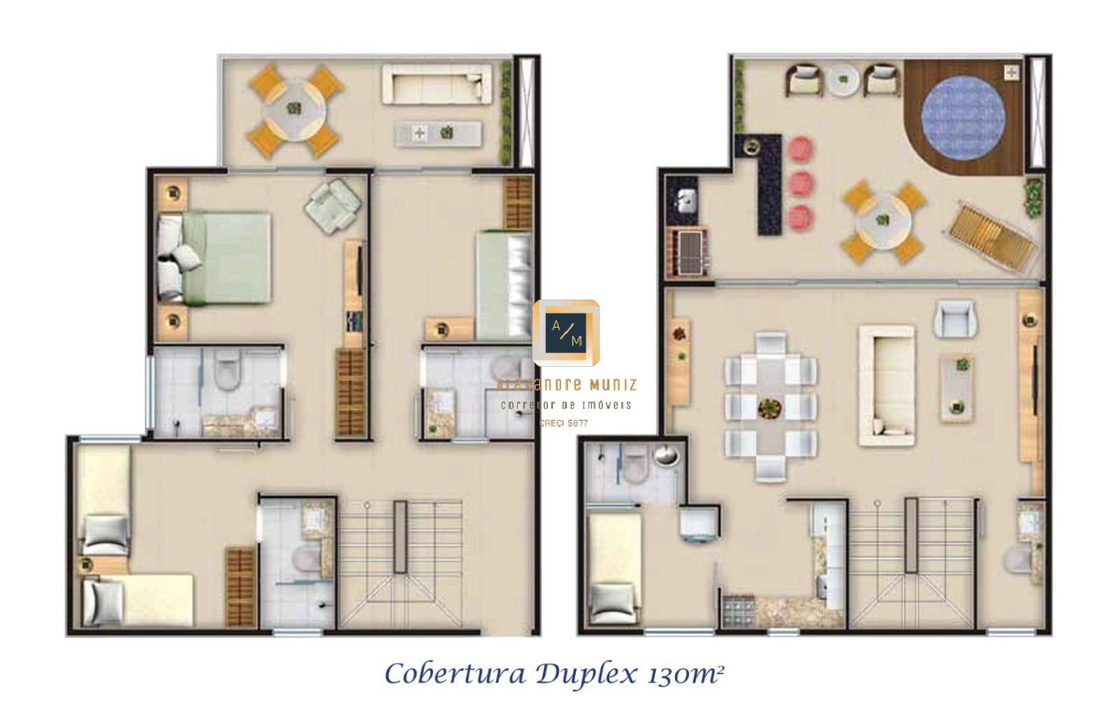 Apartamento à venda com 3 quartos, 130m² - Foto 21