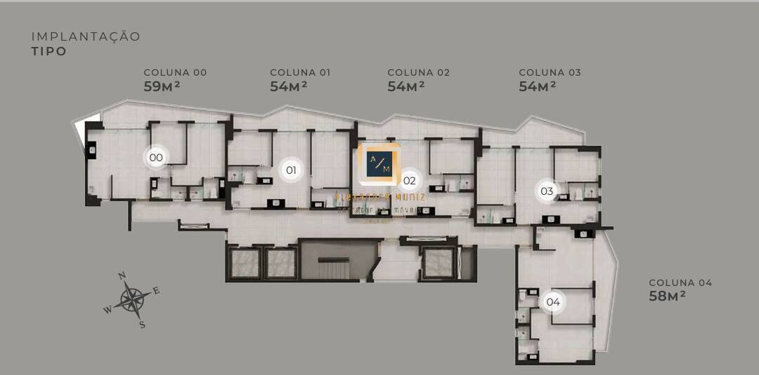 Apartamento à venda com 2 quartos, 54m² - Foto 10