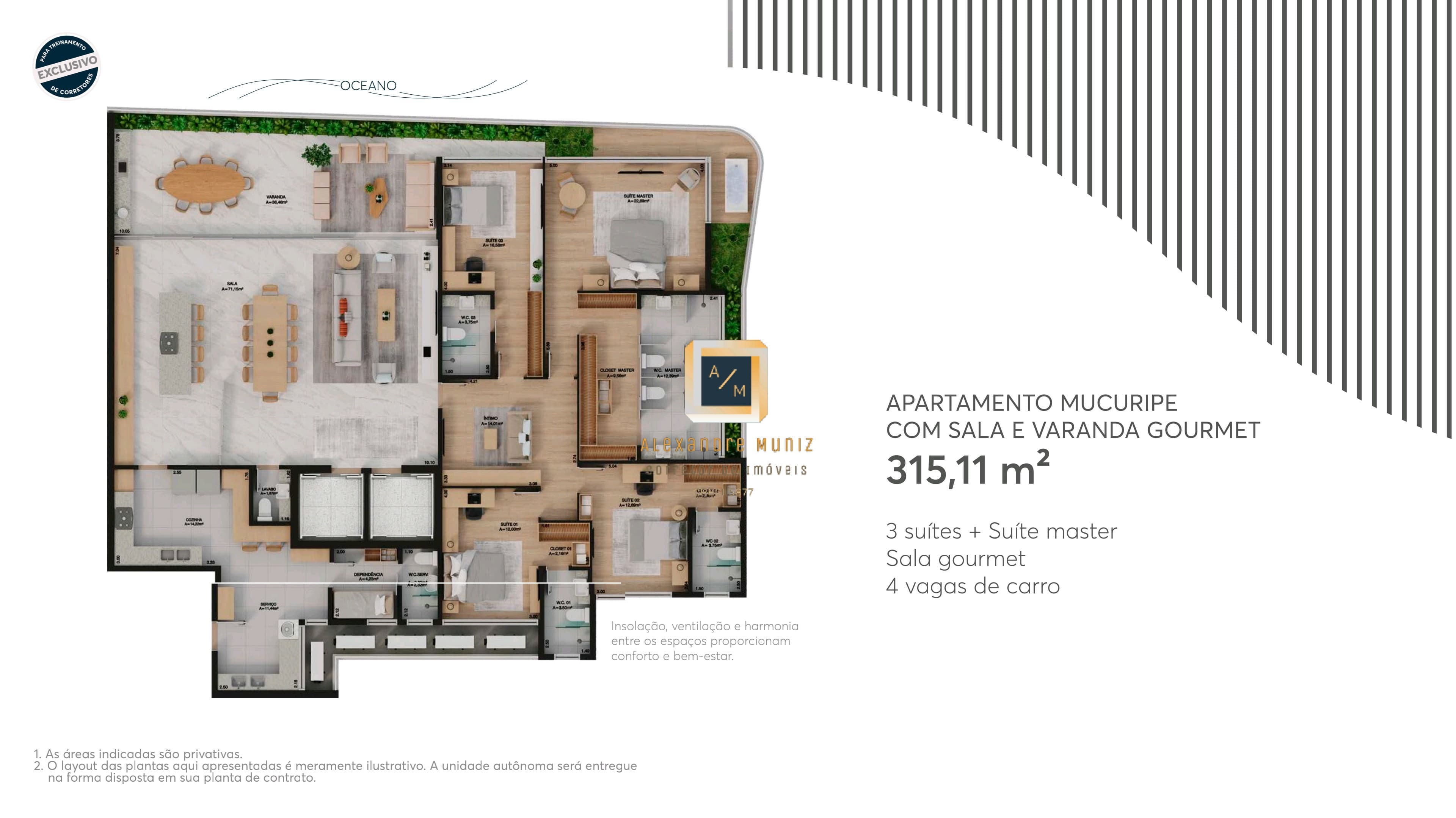 Apartamento à venda com 4 quartos, 315m² - Foto 8