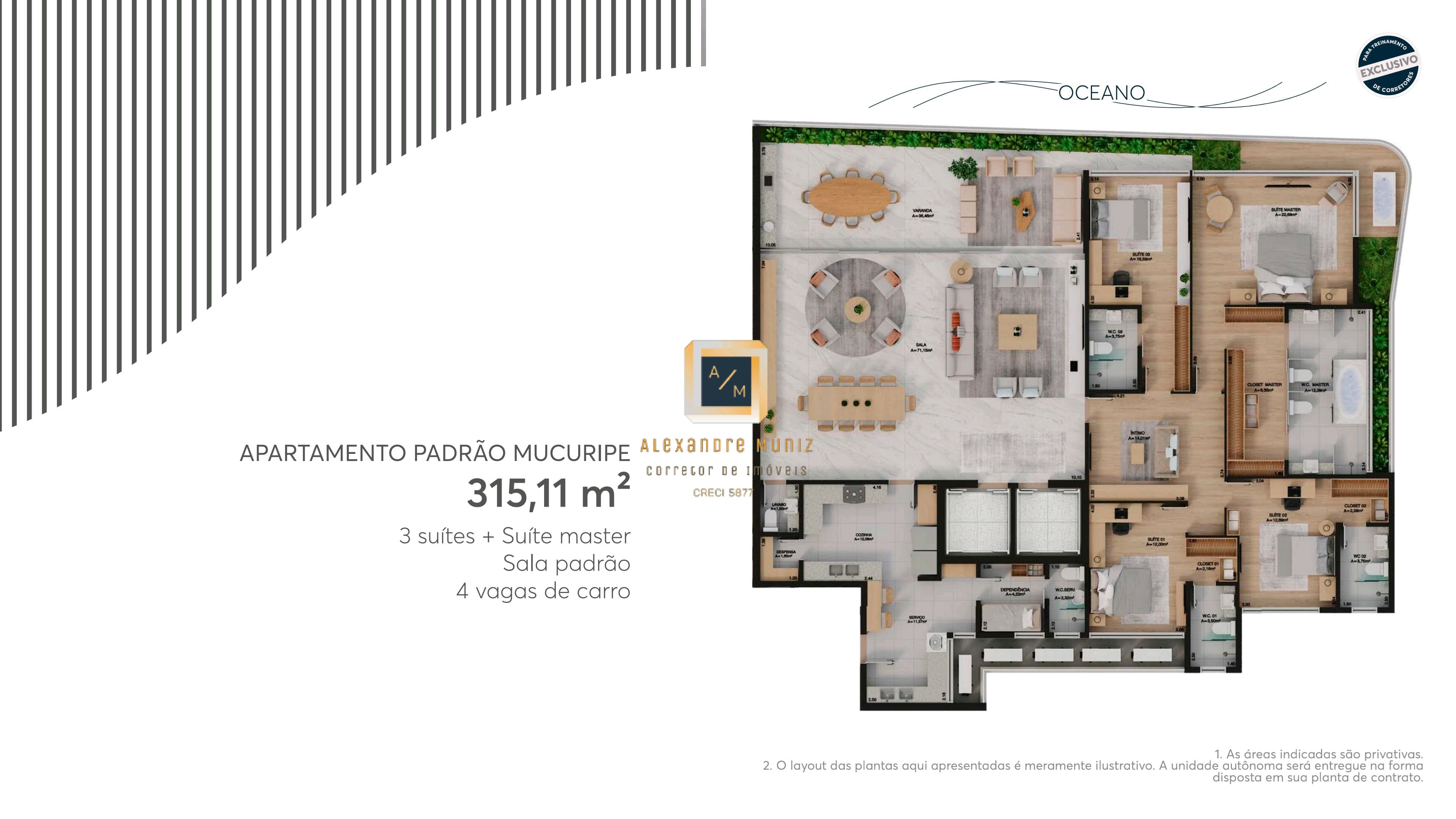 Apartamento à venda com 4 quartos, 315m² - Foto 11