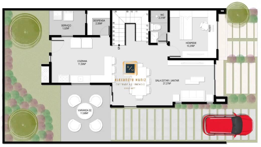 Casa de Condomínio à venda com 4 quartos, 128m² - Foto 15